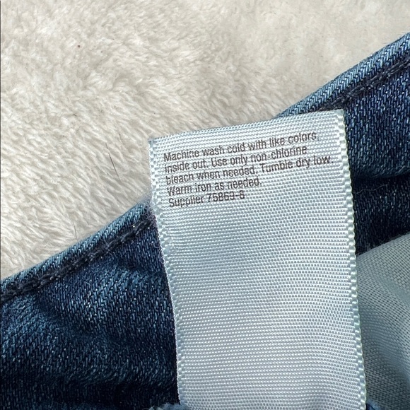 Bold Elements Blue Distressed Embroidered Women's Jeans Curvy Skinny - 16 - Picture 14 of 14